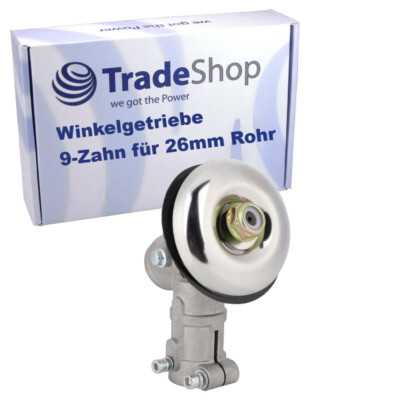 9-Zahn 26mm Winkelgetriebe für Zipper ZI-MOS145G, Parkside PBS 2 D4