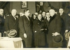 "Mario ROUSTAN au SALON ARTS MENAGERS 1932" Photo originale G. DEVRED (Agce ROL)