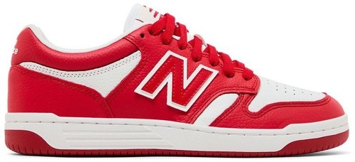 New Balance 480 BB480LHR Men\'s US 5.5 Red White Leather Lifestyle Shoes DWA1913 New Balance 480 BB480LHR Men\ main image 2