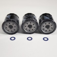 3pc Oil Filter For Toyota 90915-yzzn1 90915-yzzf2 Drain Plug Washers