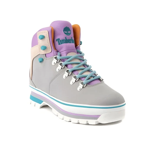 TIMBERLAND DONNA EURO HIKER WP a412w HIKER GRIGIO MEDIO NABUK TAGLIA 6