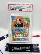 ADLEY RUTSCHMAN 2023 Topps Big League BL-21 Big Leaguers Autograph /25 PSA 8 RC