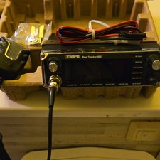 Uniden BearTracker 885 Mobile Radio Scanner CB SD Card Microphone Black