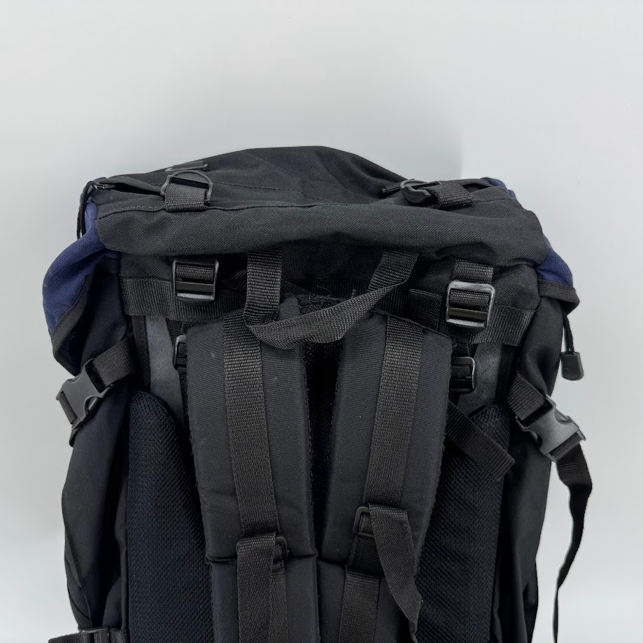 VTG The North Face Extreme 80 Backpacking Internal Frame Backpack -  Black/Blue | eBay