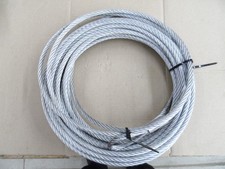 Aircraft Grade 38 X 65 Ft. Wire Rope 12000 Lb. Capacity.