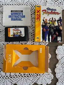 Virtua Fighter (Sega Genesis 32X, 1995) Authentic Includes Game, Box, No Manual