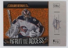 2023-24 Credentials Debut Ticket Access Horizontal Orange 34/99 Jet Greaves 1q2