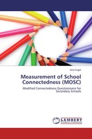 Irina Sugar | Measurement Of School Connectedness (Mosc) | Taschenbuch (2013)