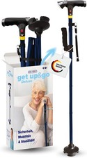 DR-HO'S Get Up & Go Gehstock mit LED-Licht & Alarmknopf