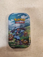 Pokémon Mini Tin Riolu – Sinnoh Stars Art | Storage Tin or Collectible Case