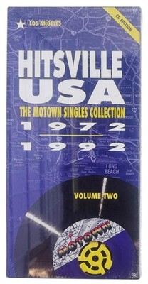 Hitsville USA, Vol. 2: The Motown Singles Collection 1972-1992 4 CD Box Set New