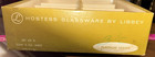 Set of 8 (Eight) Libbey Platinum Leaves Flat 5 ounce Juice Glasses Original Box — photo 10