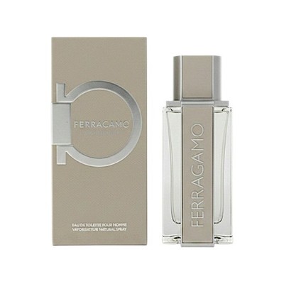 Bright Leather 3.4 Oz Eau De Toilette Spray by Salvatore Ferragamo Box for Men
