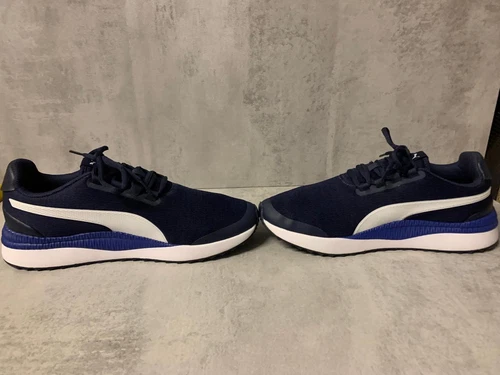 Scarpe da ginnastica Puma Pacer Next da uomo blu navy a rete taglia UK 7