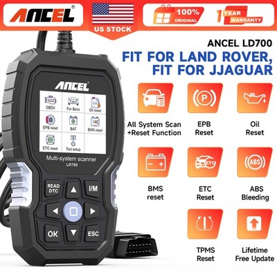 ANCEL LD700 Pro For Land Rover All System Car OBD2 Scanner Diagnostic ABS SRS