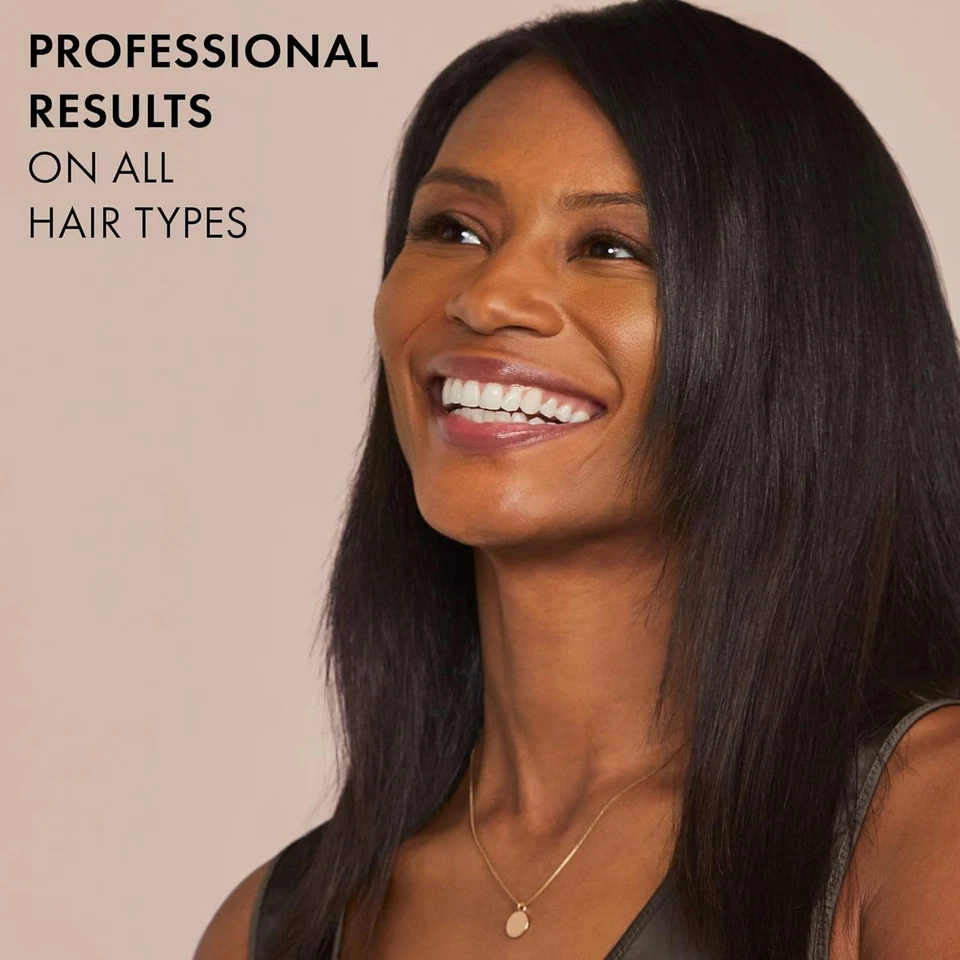 Sleek Rose Gold Extra Long Flat Iron - Adjustable Heat for Silky Smooth Looks - Image 4 of 4