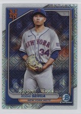 2024 Bowman Mega Box Chrome Mojo Refractor Kodai Senga #1 1cc0