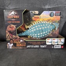 JURASSIC WORLD Camp Cretaceous Roar Attack Ankylosaurus Bumpy Action Figure NEW