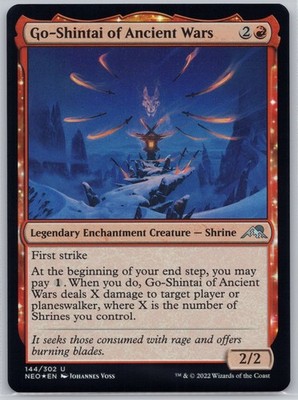 Go-Shintai of Ancient Wars Foil (144) - NEO: Kamigawa: Neon Dynasty NM
