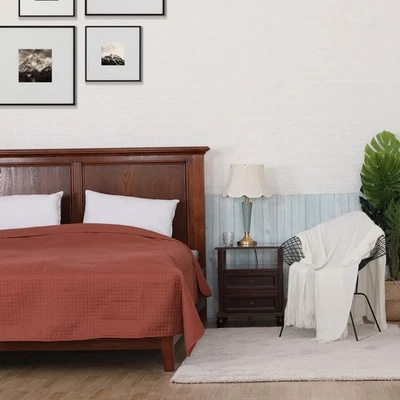 ALPHA HOME Quilted Quilt Quilted Blanket Coverlets Bedspreads 86''x86'' Queen Size