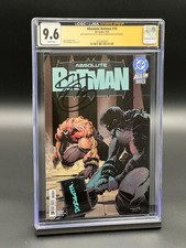 Absolute Batman #10 CGC 9.6 JSA (2025) Bane - Signed Dragotta Snyder First Print