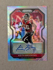 2020 Panini Prizm - Keith Brooking #232 Silver Prizm Autographs (AU)