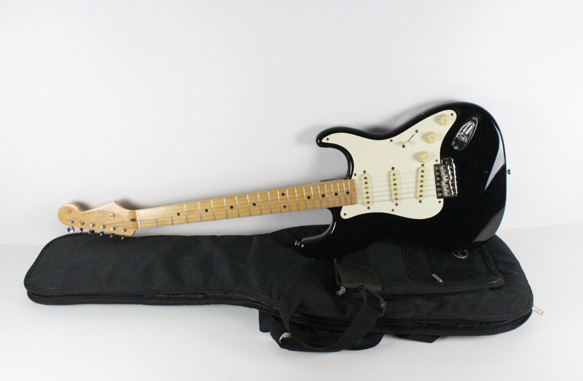 1997 Vintage Fender ST-54 Stratocaster Black 1954 Reissue Strat
