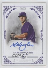 2022 Onyx Vintage Extended Auto Blue Ink /400 Gabriel Hughes #VAGH Auto 4z8