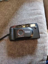 Vivitar PS135 35mm Point Shoot Film Camera. Untested. Parts/repair