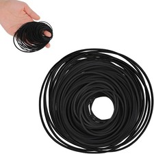 50 PCS Square Rubber Drive Belt For Cassette Player Recorder Repair Replacement