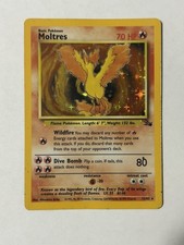 Moltres 12/62 Fossil Holo Excellent Condition Pokemon TCG on eBay