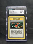 Pokemon: Base Set 1st Edition Uncommon: Pokemon Center 85/102 CGC 8.5