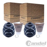 2X Febest Achsmanschetten Satz Radseitig Passend FüR Honda Civic Concerto CRX HY