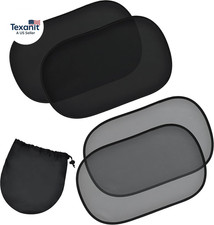 Car Window Shades for Baby 4 Pack  Protects Baby from Window Sun  Heat  Sun