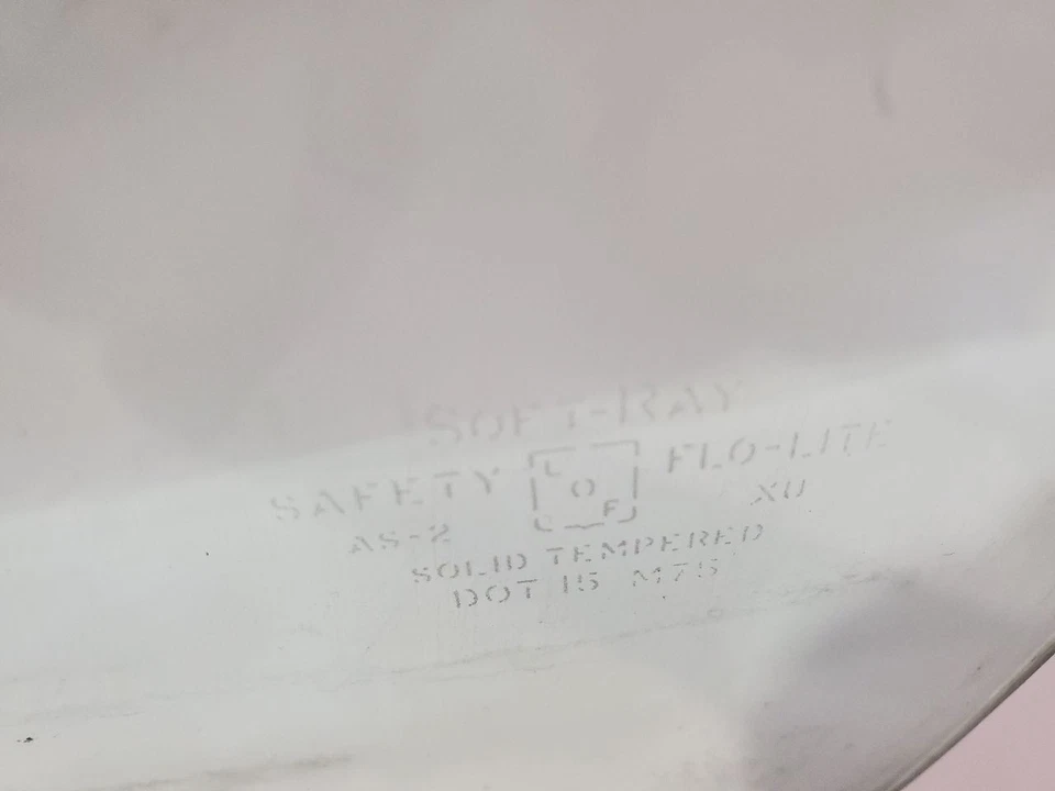 Cadillac Fleetwood 1986 87 88 89 90 91 1992 OEM puerta delantera izquierda vidrio Foto 4 de 4