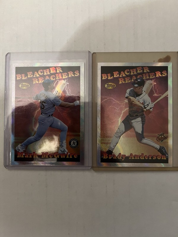1997 Topps - Season's Best Bleacher Reachers Brady Anderson Mark McGwire Lot