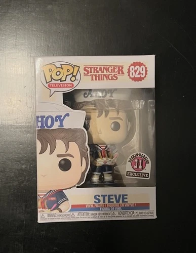 Funko Pop! Vinyl: Stranger Things Steve Baskin Robbins Exclusive Figure 829