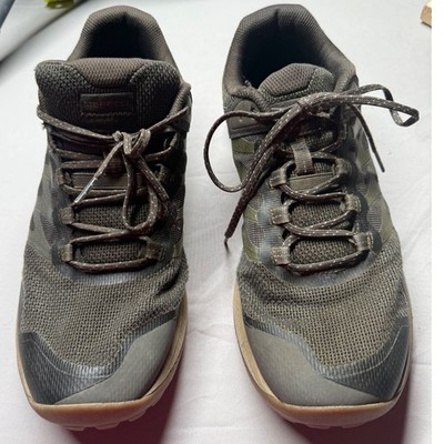 Merrell Nova 2 Mens Trail Running Shoes Olive Green Vibram Hiking Sneakers 11.5W