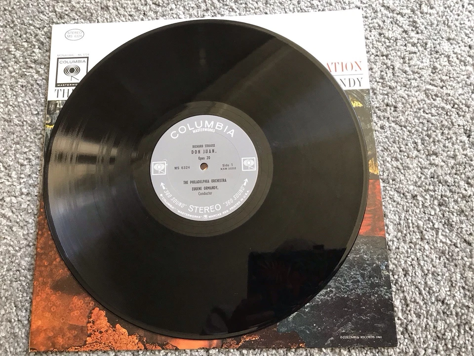 Ormandy Strauss Don Juan Death And Transfiguration Columbia MS6324 LP Foto 3 de 4