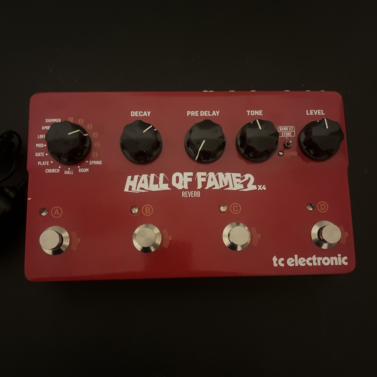 TC Electronics Hall of Fame 2 x4 Reverb