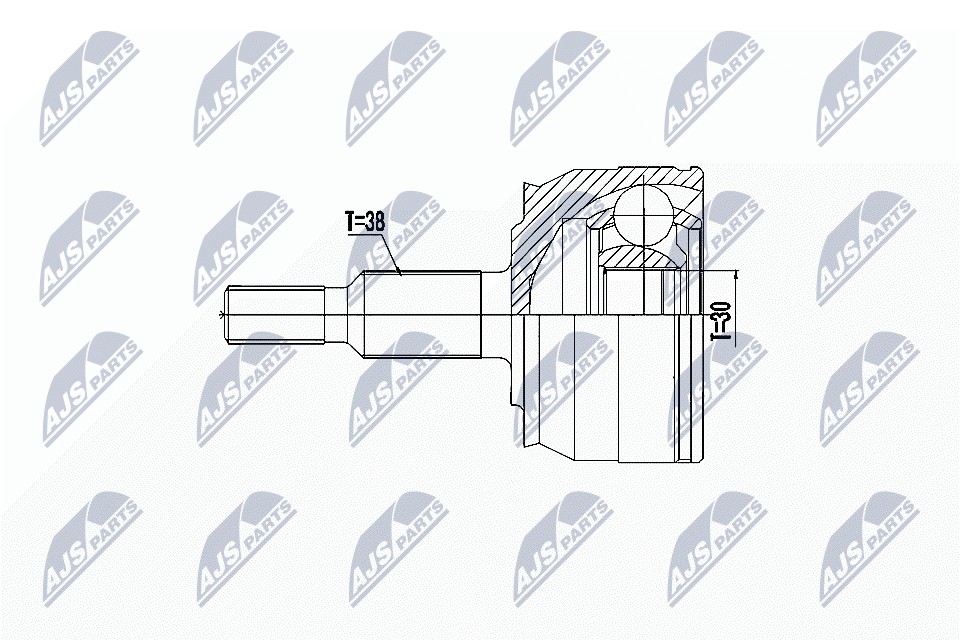 Nty Outer Cv Joint For Vw T5/T6 2.0Tdi/Bitd 2.0Tsi 06.2013 - Image 5
