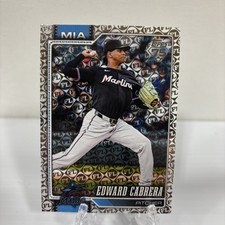 2026 Topps Series 1 Edward Cabrera #288 Spring Training Marlins 