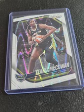 2025 Panini Prizm WNBA - Teaira McCowan #48 White Seismic Prizm