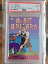 2025-26 Topps - 8-Bit Ballers Cooper Flagg #8B-31 Purple Holofoil /250 (RC)