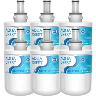 AQUA CREST AQUACREST Filtro Acqua, Compatibile con Samsung Aqua Pure Plus DA29-00003G(6)