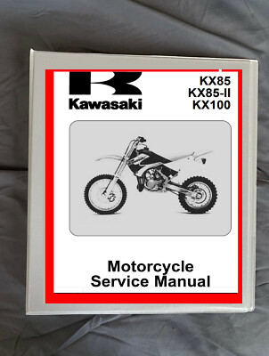 2009-2010 Kawasaki KX-85 KX-85ii KX-100 motorcycle Service Repair shop  Manual