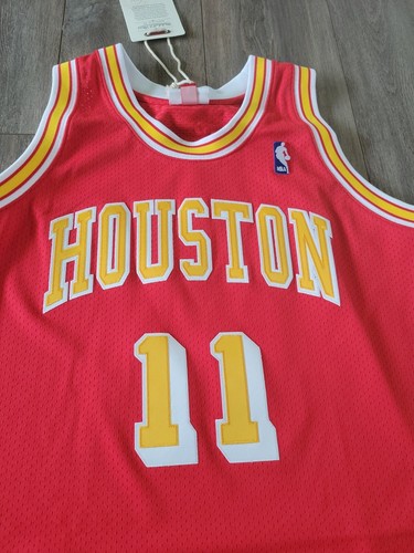 NEW AUTHENTIC VINTAGE YAO MING HOUSTON ROCKETS JERSEY MITCHELL NESS 48 XL RARE - Picture 3 of 13