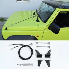 Black Iron Steel Branch Branching Line Trim For Suzuki Jimny 2019-22 Accessories