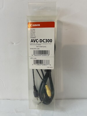 Genuine Canon AVC-DC300 Video Interface Cable
