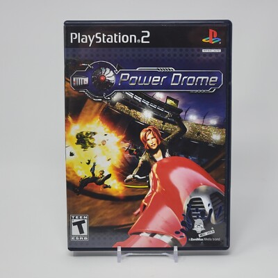 Power Drome Racing (PlayStation 2 PS2) CIB COMPLETE & TESTED